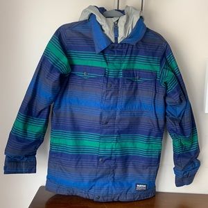 Burton boys Chittagong snowboard jacket Youth XL